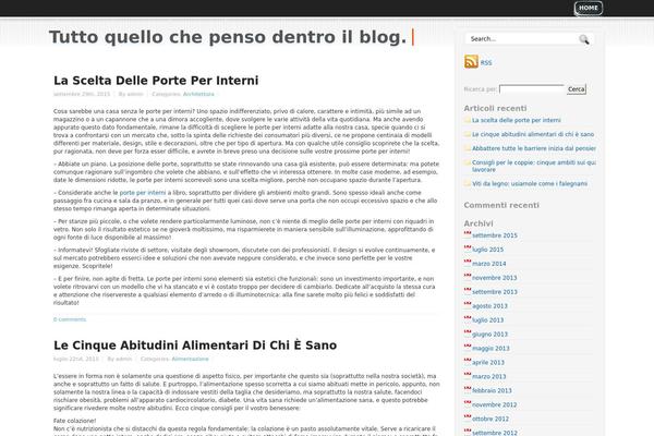 Deep Mix theme site design template sample