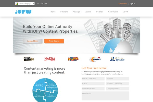 iopw.com site used Dictate