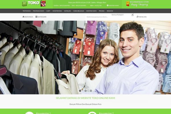 tokow1.0 theme websites examples