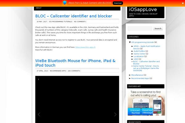 Site using Wp-nice-topbar plugin