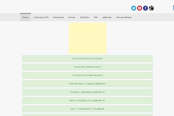 Coller theme site design template sample