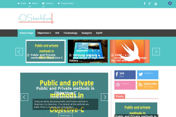 Discover theme site design template sample