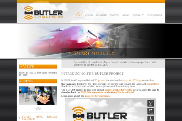 Butler theme websites examples