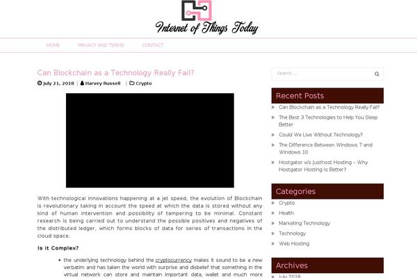 Site using Quick-post-widget plugin