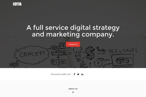 Sensible WP theme site design template sample