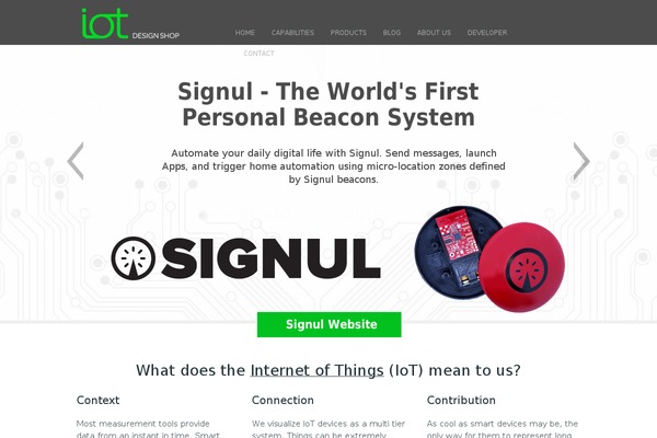 Site using WP Tiles plugin