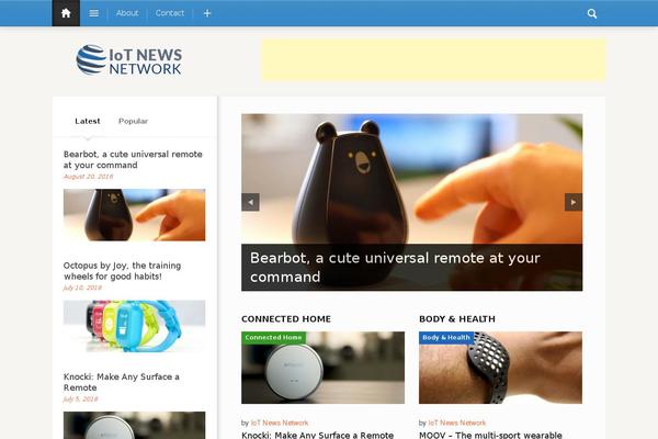 Site using TagDiv-social-icons plugin