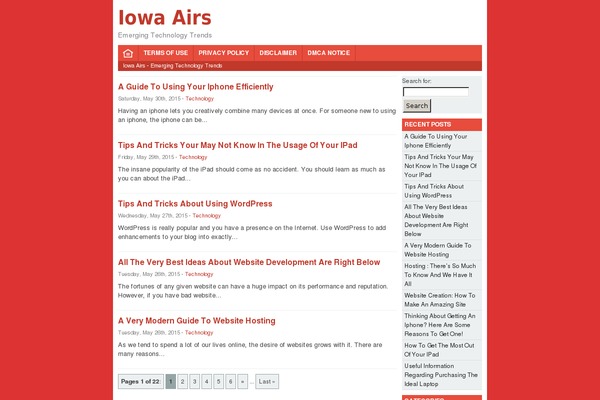 Flat728 theme site design template sample