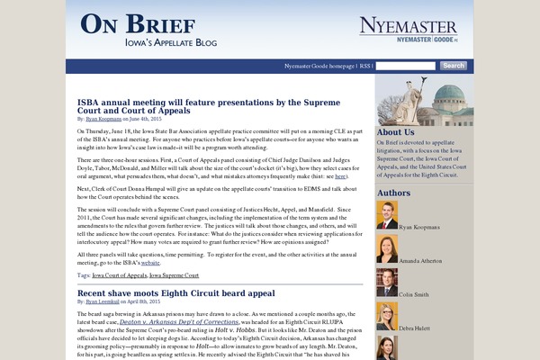 iowaappeals.com site used Nyemaster