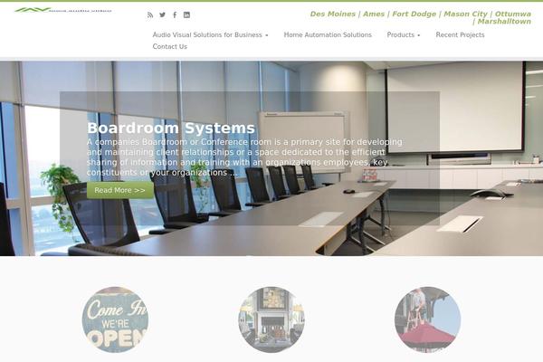 Customizr theme site design template sample