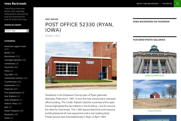 Twenty Fourteen theme site design template sample
