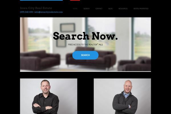 Hustle theme site design template sample