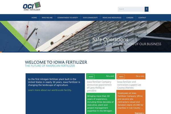 Oci theme site design template sample