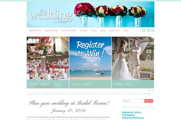 Chamomile theme site design template sample