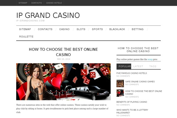 Fashionista theme site design template sample