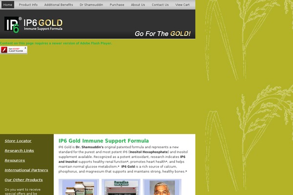 ip6gold.com site used iNove