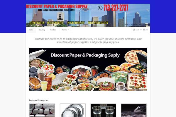 Abundance theme site design template sample