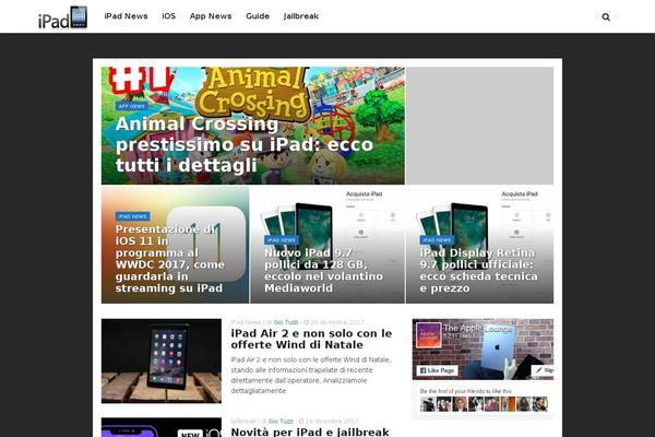 ipad.it site used Admag