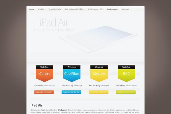 Etherna theme site design template sample