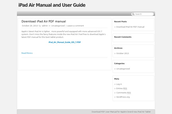 application theme site design template sample