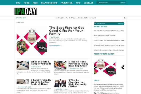 Site using Recent Post Thumbnail Slider Widget plugin