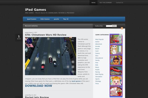 Traction theme site design template sample