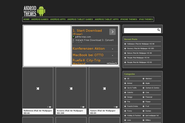 EXPOSE theme site design template sample