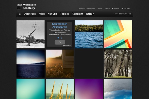 Portfolio Press theme site design template sample