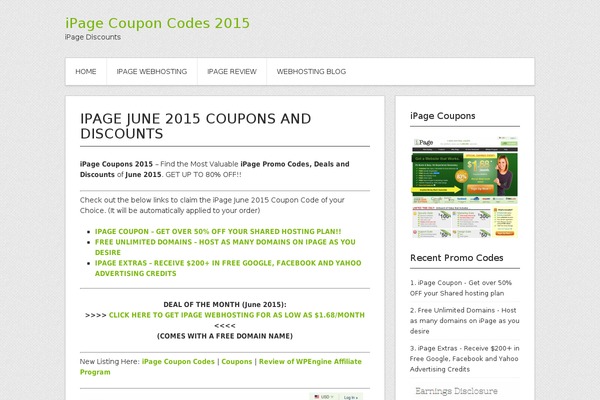 Contango theme site design template sample