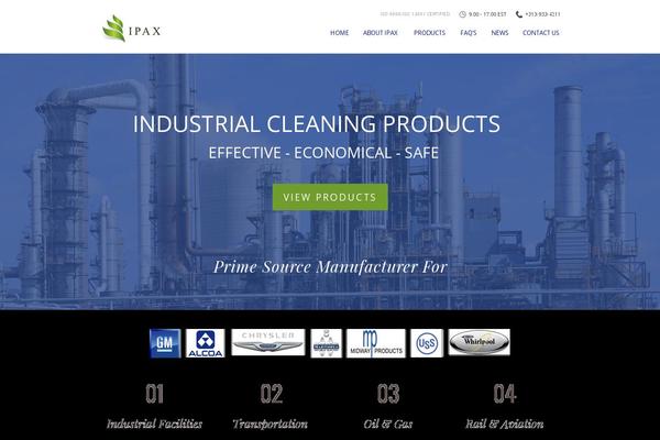 Frank Master theme site design template sample
