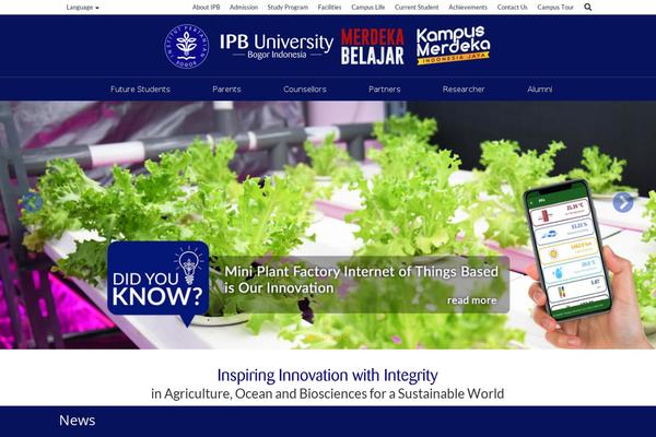 University theme site design template sample