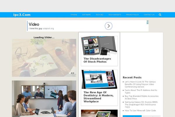 Pinstagram theme site design template sample