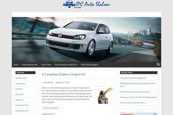 Genbu theme site design template sample