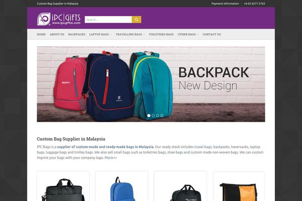 Sliding theme site design template sample