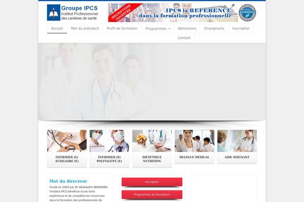 Envision theme site design template sample