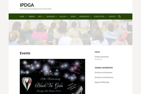 First theme site design template sample