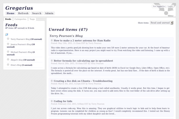 Writr theme site design template sample