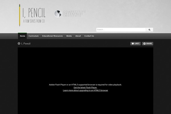 deTube theme site design template sample