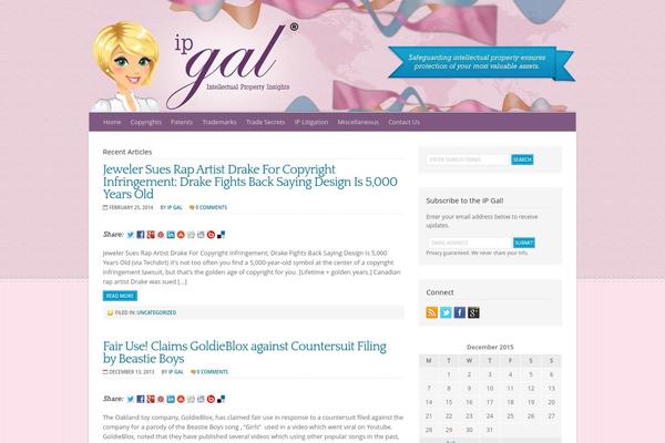 ipgal.com site used Wp-venus104