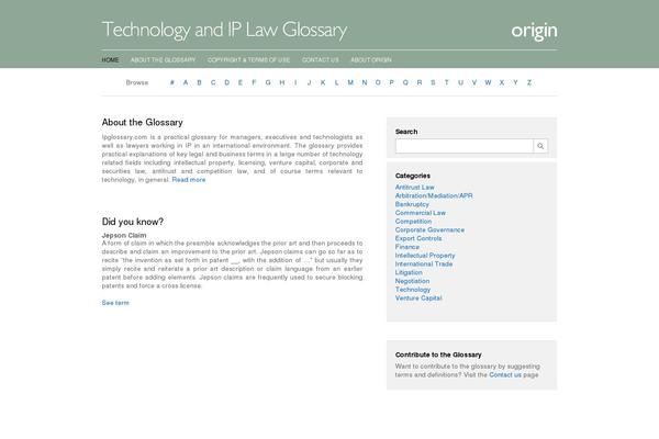 Site using Encyclopedia-pro plugin