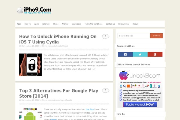 ipho9.com site used Appyn