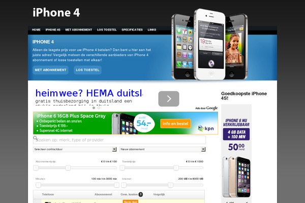 Productum theme site design template sample