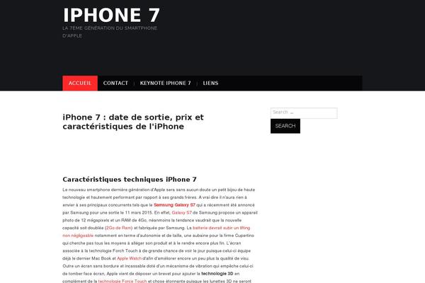 Hiero theme site design template sample