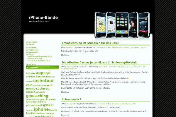 IPhone WordPress Theme theme site design template sample