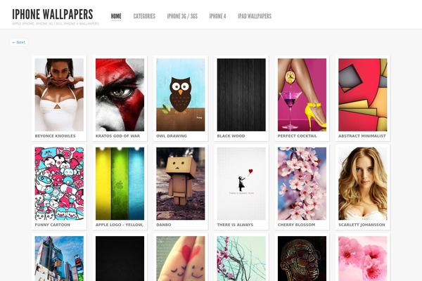 Shaken Grid Lite theme site design template sample