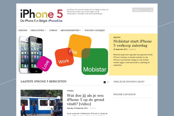 iphone5.be site used Ip5