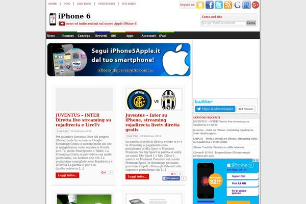 Thewebnews theme site design template sample