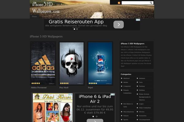 EXPOSE theme site design template sample