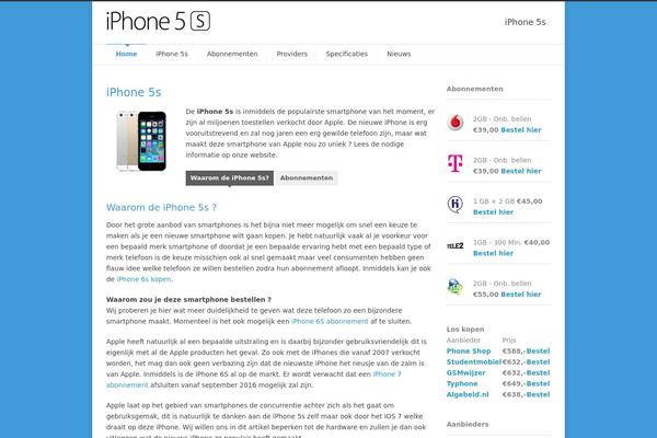 Site using Easy Responsive Tabs plugin
