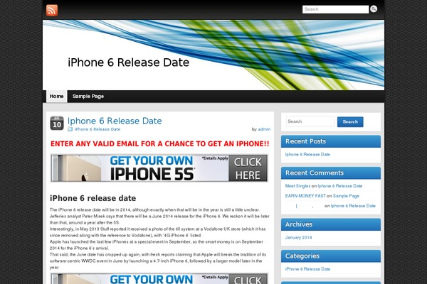 Graphene theme site design template sample